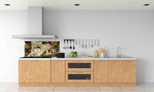 Panneau pour cuisine Tigres