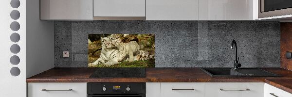 Panneau pour cuisine Tigres