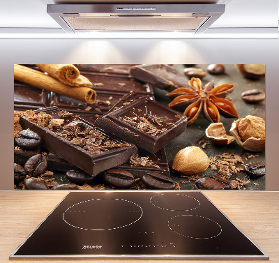 Crédence en verre cuisine Chocolat