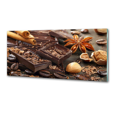 Crédence en verre cuisine Chocolat