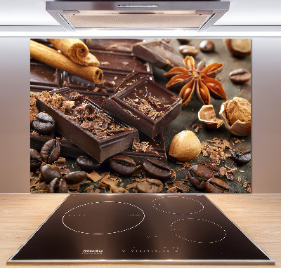 Crédence en verre cuisine Chocolat