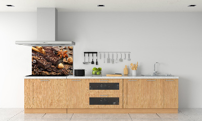Crédence en verre cuisine Chocolat