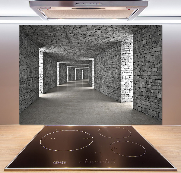 Crédence de cuisine Tunnel en briques