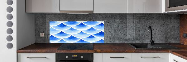 Panneau pour cuisine Écailles de poisson