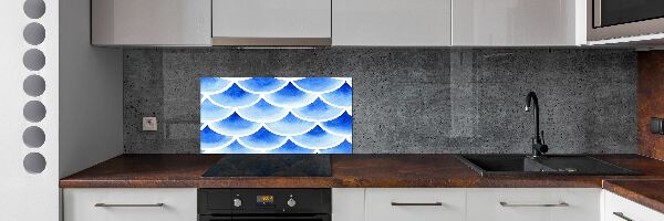 Panneau pour cuisine Écailles de poisson