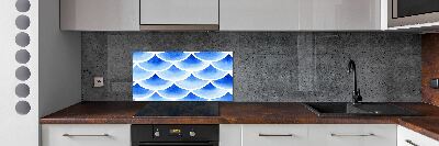 Panneau pour cuisine Écailles de poisson