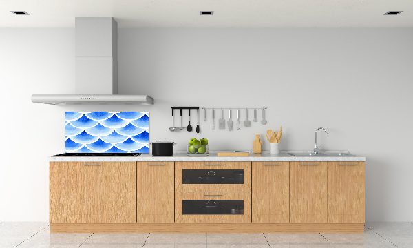 Panneau pour cuisine Écailles de poisson