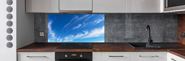 Panneau pour cuisine Ciel bleu