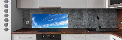 Panneau pour cuisine Ciel bleu