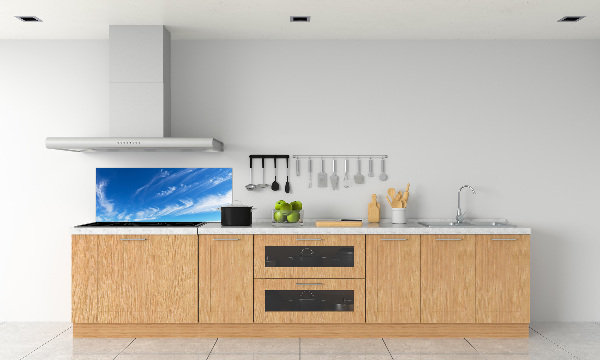 Panneau pour cuisine Ciel bleu