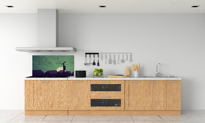 Crédence cuisine en verre Oiseaux de la ville