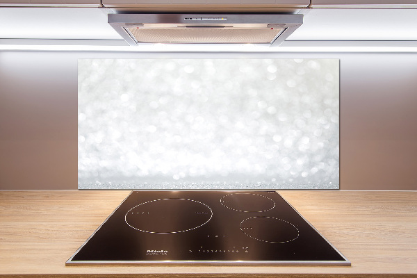 Crédence en verre cuisine Lumières de Noël
