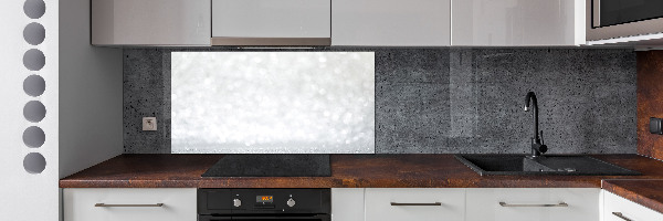 Crédence en verre cuisine Lumières de Noël