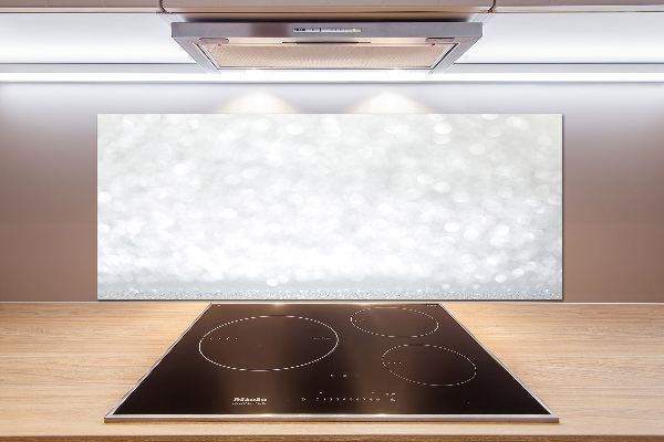 Crédence en verre cuisine Lumières de Noël