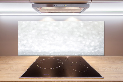 Crédence en verre cuisine Lumières de Noël