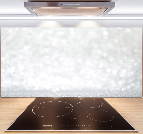 Crédence en verre cuisine Lumières de Noël