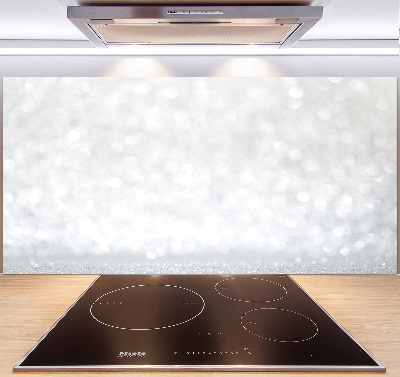 Crédence en verre cuisine Lumières de Noël