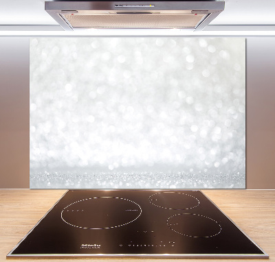 Crédence en verre cuisine Lumières de Noël