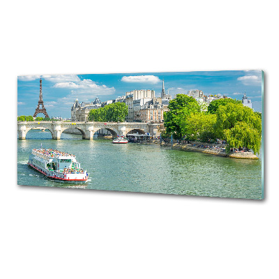Crédence cuisine en verre trempé Seine Paris