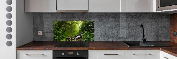 Panneau crédence cuisine Jungle au Népal