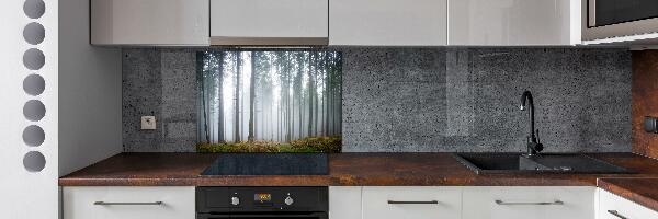 Panneau pour cuisine Brume dans la forêt