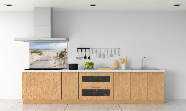 Panneau pour cuisine Plage