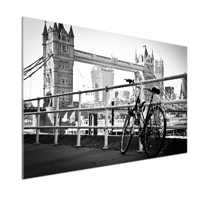 Crédence en verre trempé Vélo à Londres