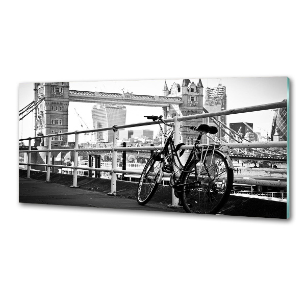 Crédence en verre trempé Vélo à Londres