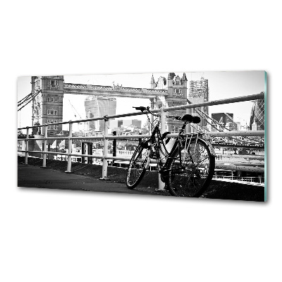 Crédence en verre trempé Vélo à Londres