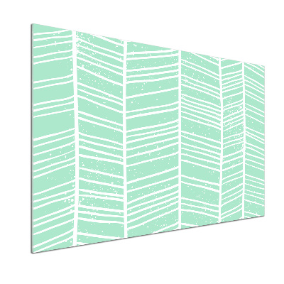 Crédence en verre Motif à chevrons
