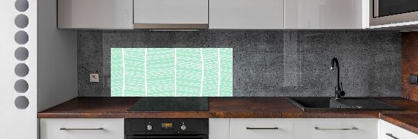 Crédence en verre Motif à chevrons