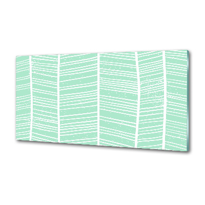 Crédence en verre Motif à chevrons