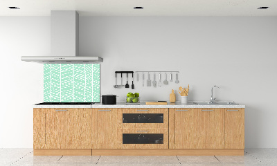 Crédence en verre Motif à chevrons