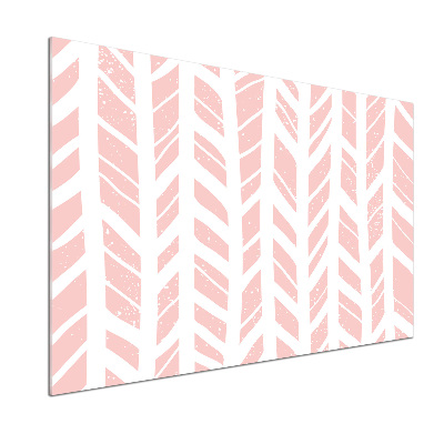 Verre pour crédence Motif à chevrons