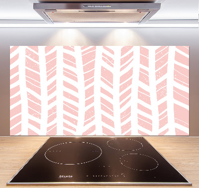 Verre pour crédence Motif à chevrons
