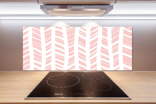 Verre pour crédence Motif à chevrons