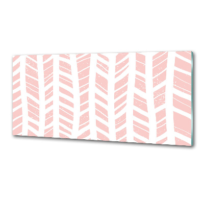 Verre pour crédence Motif à chevrons