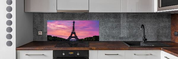 Panneau crédence cuisine Tour Eiffel