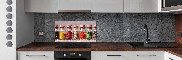 Panneaux muraux cuisine Épices colorées