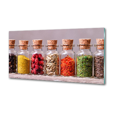 Panneaux muraux cuisine Épices colorées