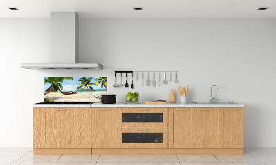 Crédence de cuisine Palmiers sur la plage