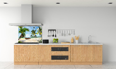 Crédence de cuisine Palmiers sur la plage