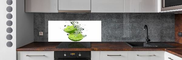 Panneau crédence cuisine Chaux sous l'eau