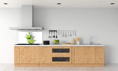 Panneau crédence cuisine Chaux sous l'eau