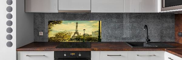 Crédence de cuisine Tour Eiffel