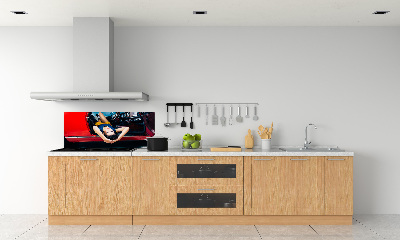 Panneau crédence cuisine Femme dans une voiture