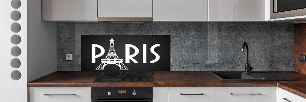 Crédence en verre cuisine Paris