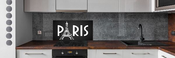 Crédence en verre cuisine Paris