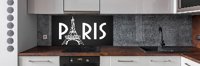 Crédence en verre cuisine Paris