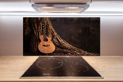 Panneau crédence cuisine Guitare acoustique